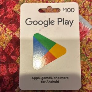 Google Play Gift Card - Multicolor